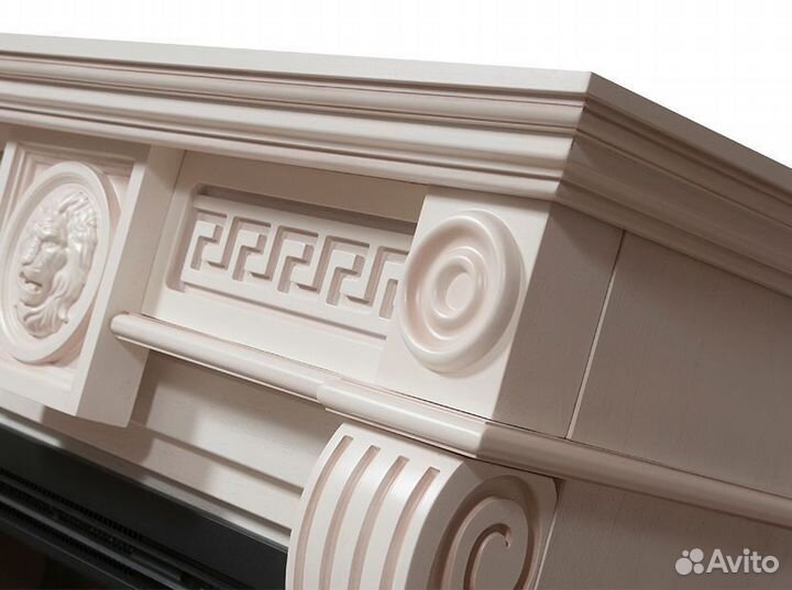 Портал Firelight Vittoriano 30 Белёный дуб