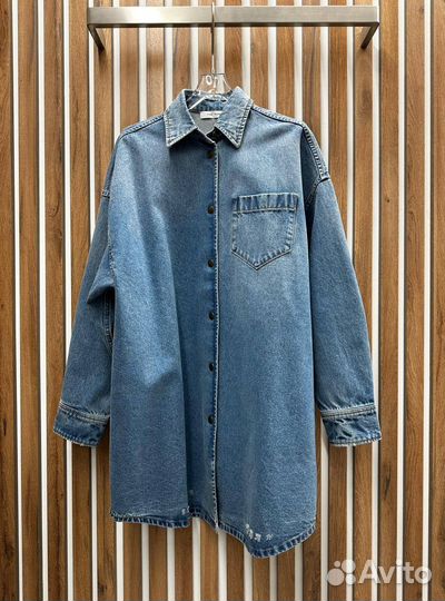 Джинсовая рубашка The Row