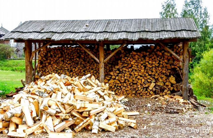 Дрова в чурках