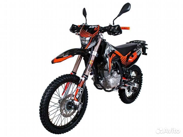 Мотоцикл кроссовый kayo T4 250 enduro PR 21/18