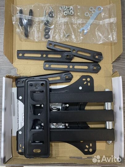 Кронштейн для телевизора наклонно-повортный 14-55