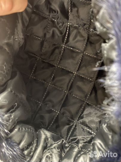 Берет из меха норки