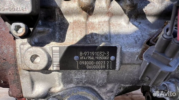 Isuzu elf тнвд электронный двигатель 4hf1