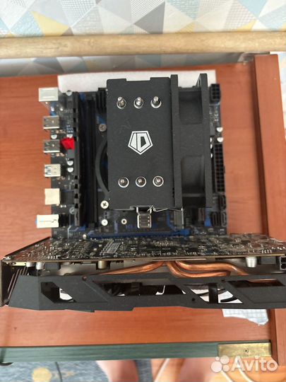 Zeon+материнская плата +rx570 4gb+16gb ddr 4