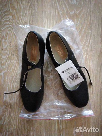 Туфли новые танцевальные натуральная кожа