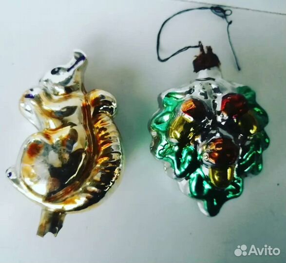 Елочные игрушки СССР