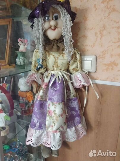 Интерьерная кукла ручной работы