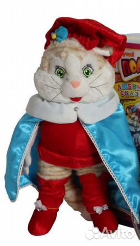 Кот в сапогах игрушка интерактивная