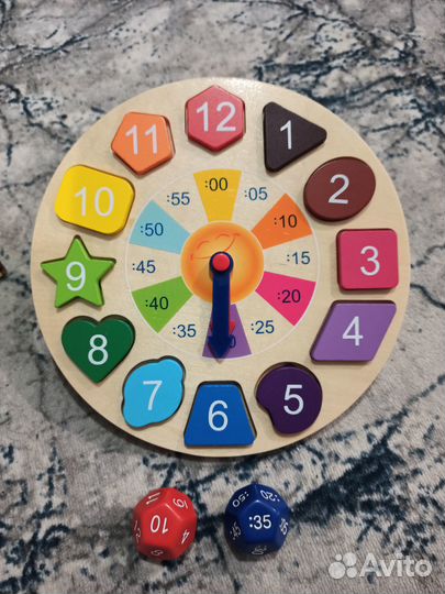 Развивающие деревянные игрушки