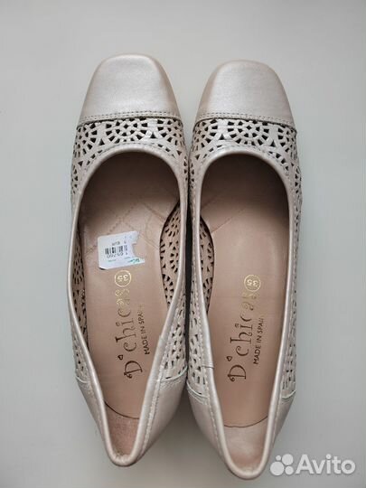 Лоферы 35 размер, новые