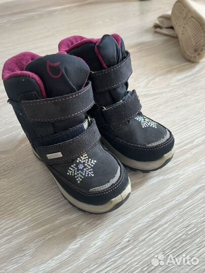 Сапоги зимние детские для девочки