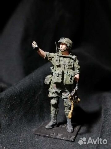 Модель солдитка, 1/35 пулеметчик россия