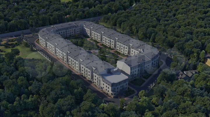 1-к. квартира, 62,9 м², 4/4 эт.