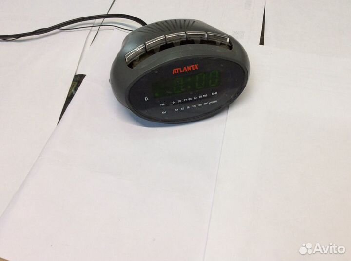 Радио часы будильник