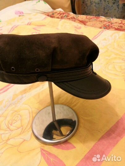 Фуражка мужская, замшевая