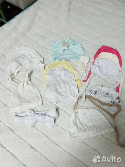 Детские вещи пакетом от 0 до года для девочки