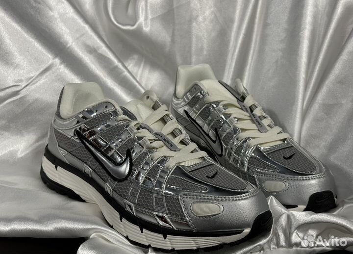 Кроссовки Nike p6000 silver