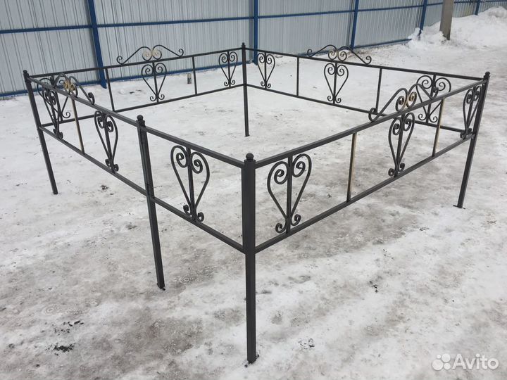 Ограды для кладбещя, кресты, лавочки, столики для