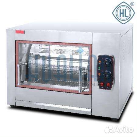 Печь для куры гриль, карусельная на 12 кур