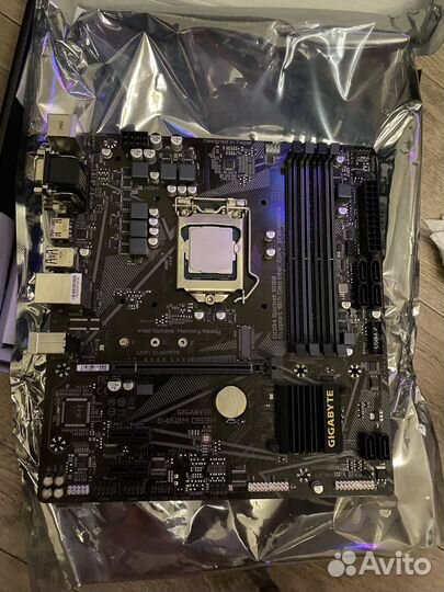 Материнская плата gigabyte b460m ds3h