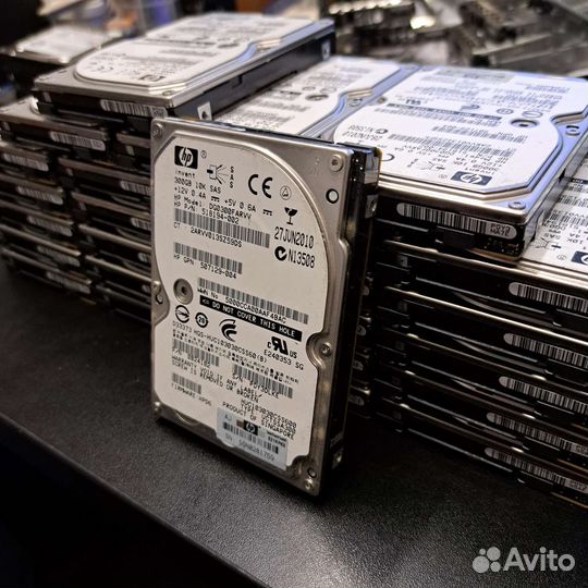 Жесткий диск HP SAS 2.5 300gb 25шт