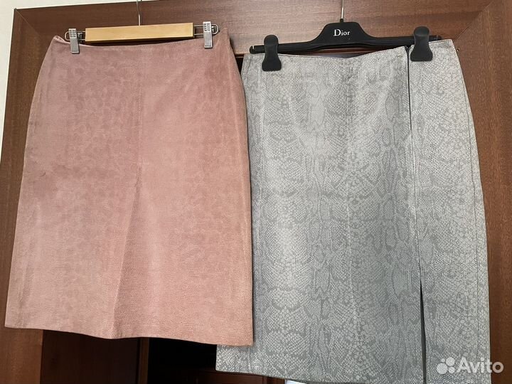 Юбка кожа 44/46/48 H&M, Combipel Италия