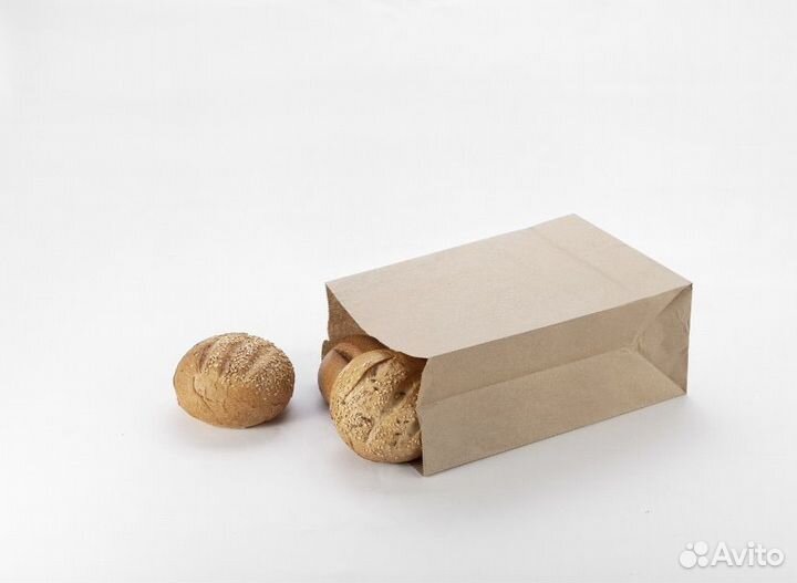 Пакеты бумажные крафт 17*9*6,5. 50шт