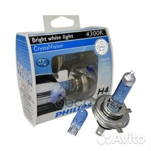 Лампа Philips 12-60/55 Вт. H4 CV+W5W Xenon Effe