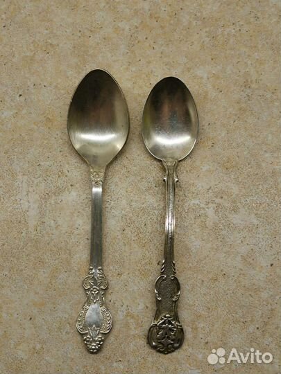 Ложки чайные мельхиор посеребренный СССР