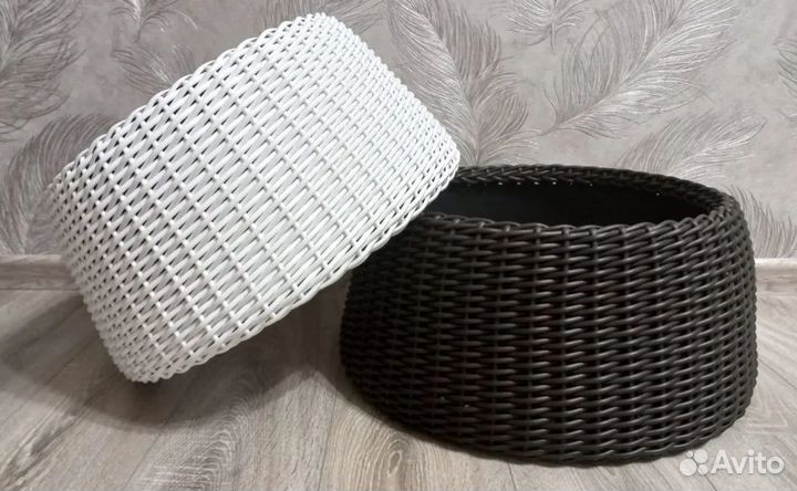 Юбка под ёлку из ротанга. Изготовление под заказ