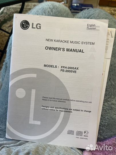 Музыкальный центр lg ffh-2005AX FE-2005VE