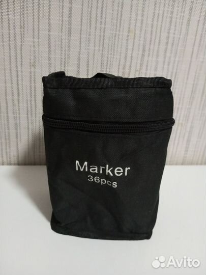 Маркеры для скетчинга в черном цвете 36штук