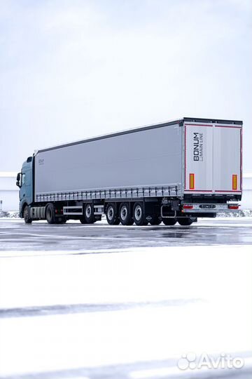 Полуприцеп шторный Bonum 914296-04, 2024