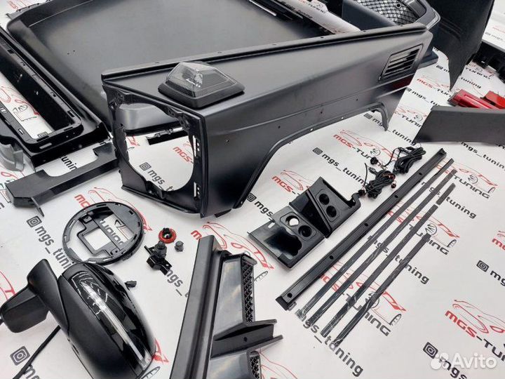 Полный обвес G-class из w463 в w464 в стиле (B)