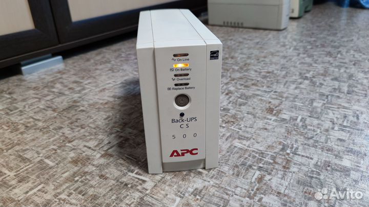 Ибп (бесперебойник) APC CS 500, новая акб