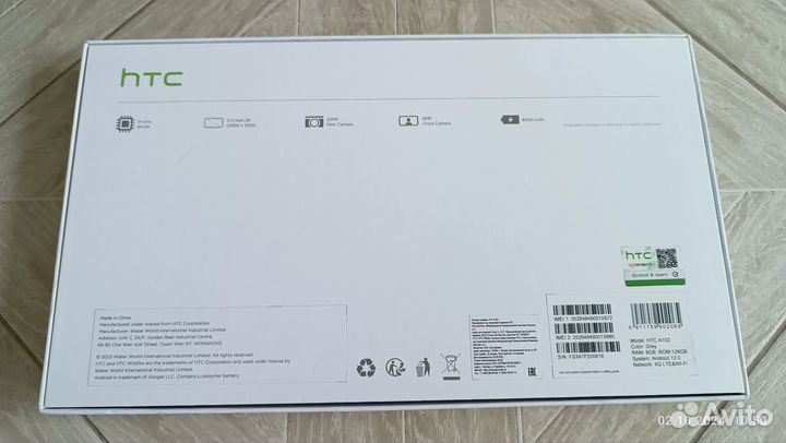 Планшет HTC a102 8/128 гБ