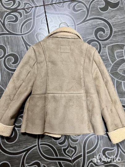 Дубленка для девочки zara