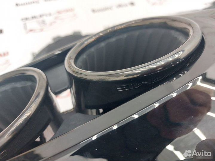 Диффузор + насадки 45 амг черный Мерседес GLB X247