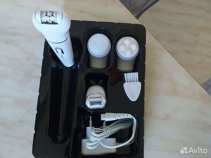 Массажер + эпилятор для лица