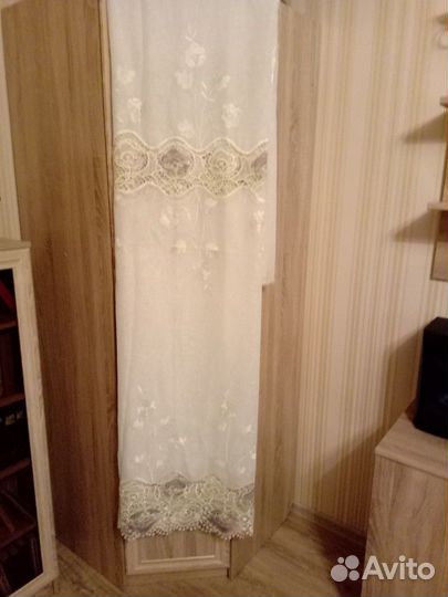 Тюль лен