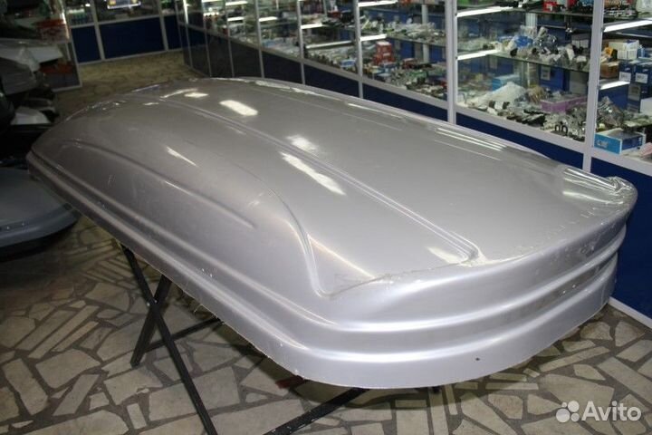 Крышка бокса Menabo Mania 580 серый глянец