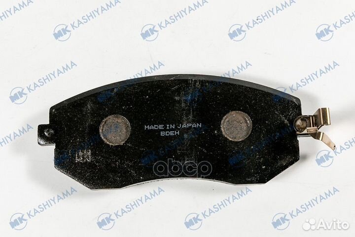 Колодки тормозные, передние (с антискрипной