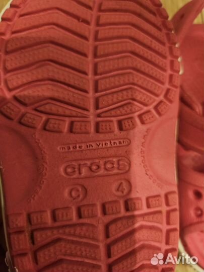 Босоножки для девочки Crocs