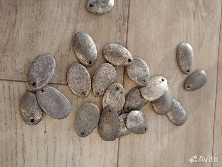 Рыболовные грузила. Ложка