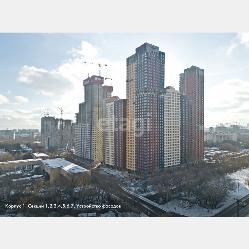 2-к. квартира, 53,3 м², 24/33 эт.