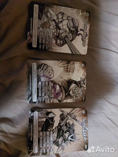 Серебряные карточки 