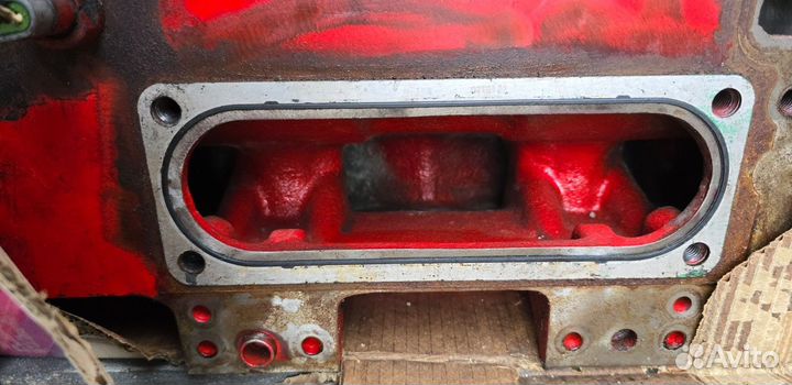 Головка блока цилиндров (ГБЦ) в сборе cummins ISX контрактная б/у