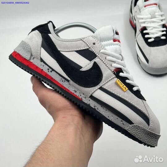 Кроссовки Nike Cortez Union Grey (Арт.31807)