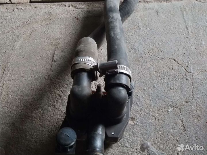 Расширительный бак и клапана печки Mercedes w202