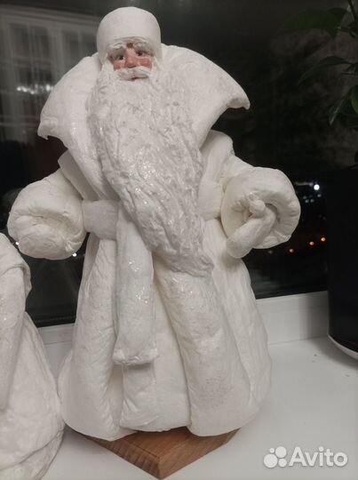 Ватный дед Мороз и Снегурочка